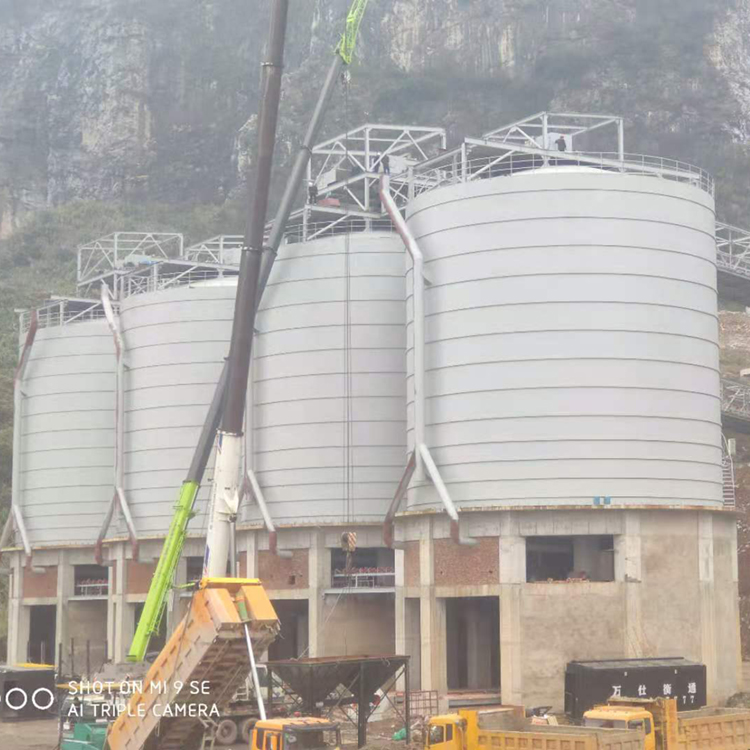 漯河钢板仓的建设周期